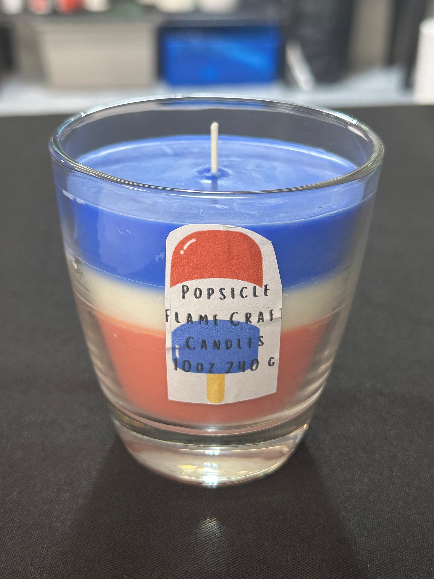 Summertime Popsicle candles|10 oz scented or 12 oz scented