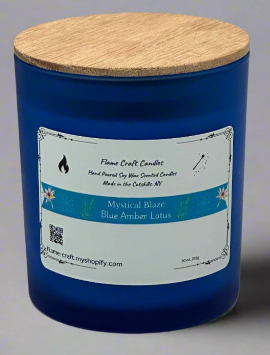 Mystical Blaze |  Blue Lotus Amber | Two Options