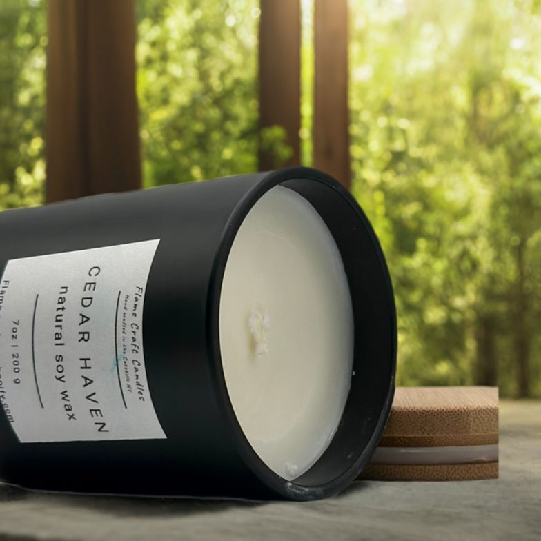 Cedar Haven | Cedar Wood Scented Soy Wax | Four Options