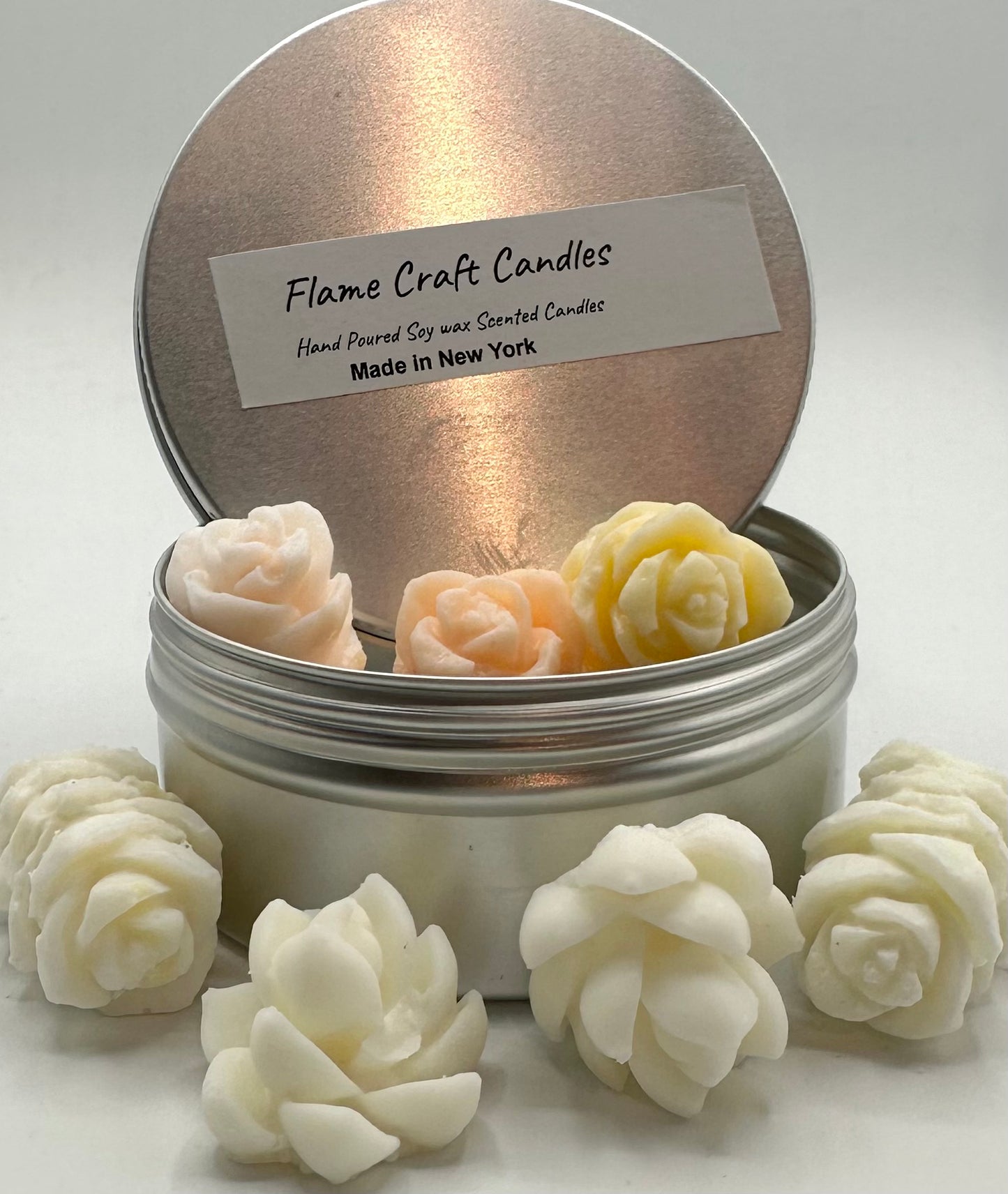 Scented Melts|4 oz Jar|Flower Shape