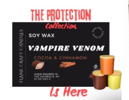 Vampire Venom | 10 oz Soy Wax| cocoa cinnamon