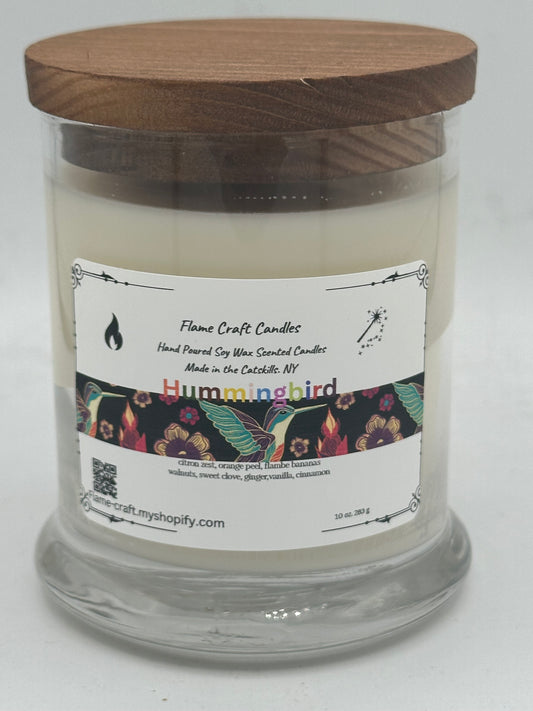 Hummingbird 10 oz scented soy wax